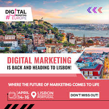 image publicitaire Digital marketing Europe pour la conférence 2026.